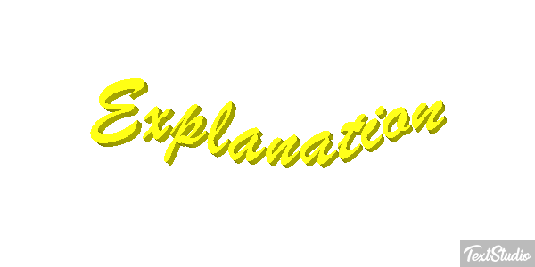 Explanation Text effect