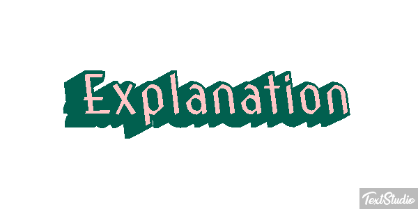Explanation Text effect