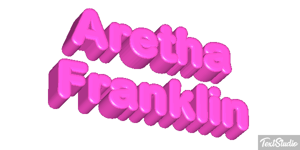 Aretha Franklin Effetto testo