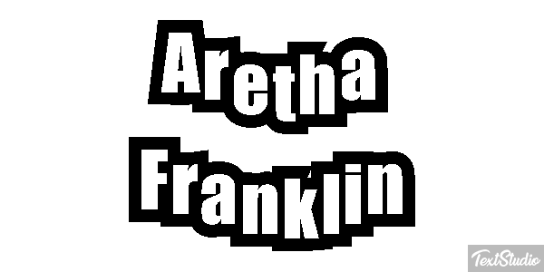 Aretha Franklin Effetto testo