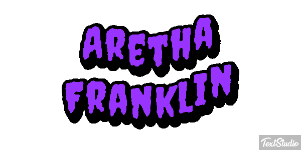 Aretha Franklin Effetto testo