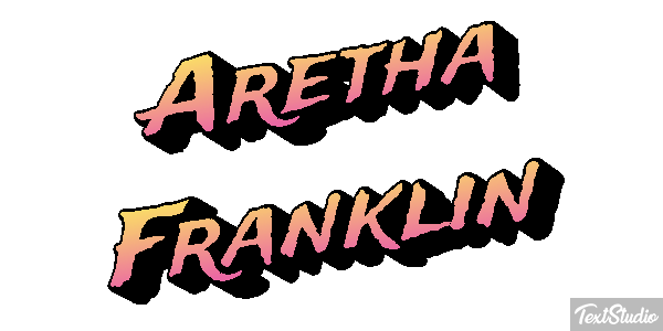 Aretha Franklin Effetto testo