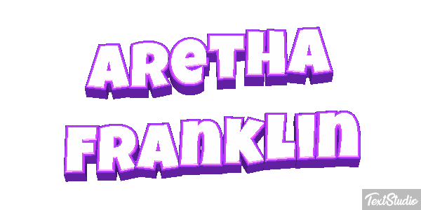 Aretha Franklin Effetto testo
