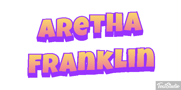 Aretha Franklin Effetto testo