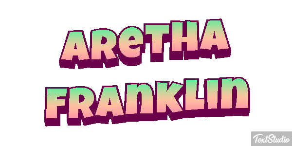 Aretha Franklin Effetto testo