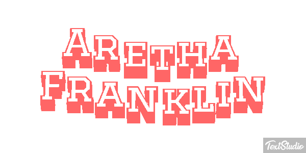 Aretha Franklin Effetto testo