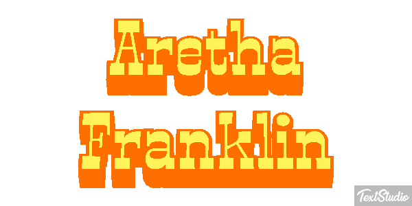 Aretha Franklin Effetto testo