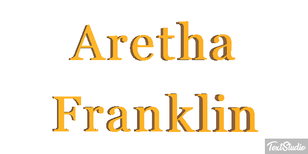 Aretha Franklin Effetto testo