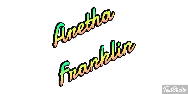 Aretha Franklin Effetto testo