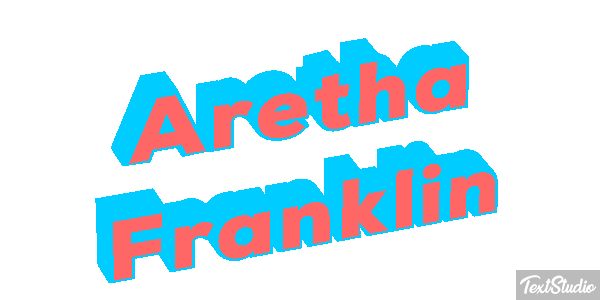 Aretha Franklin Effetto testo