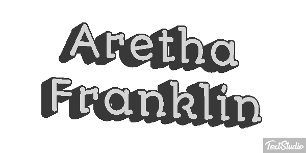 Aretha Franklin Effetto testo