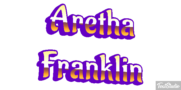 Aretha Franklin Effetto testo