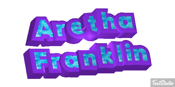 Aretha Franklin Effetto testo