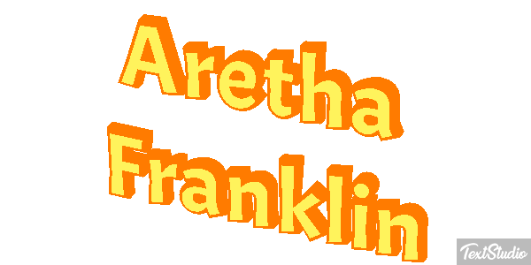 Aretha Franklin Effetto testo