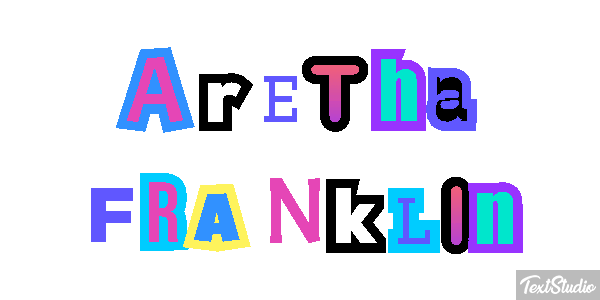 Aretha Franklin Effetto testo