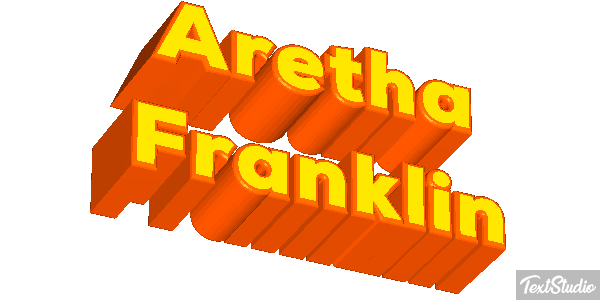 Aretha Franklin Effetto testo