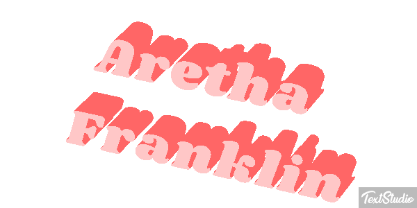 Aretha Franklin Effetto testo