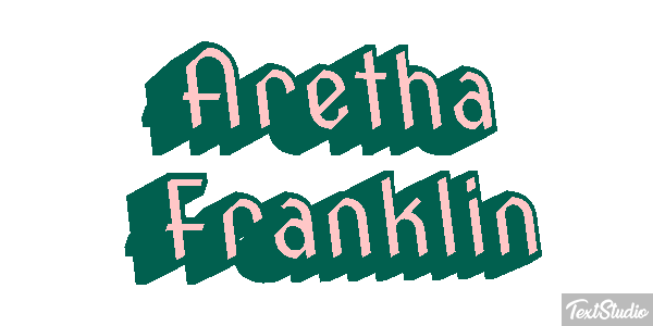 Aretha Franklin Effetto testo