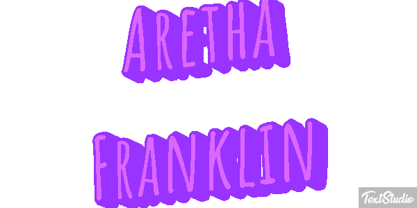 Aretha Franklin Effetto testo