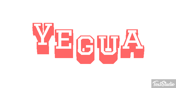Yegua Efecto de texto