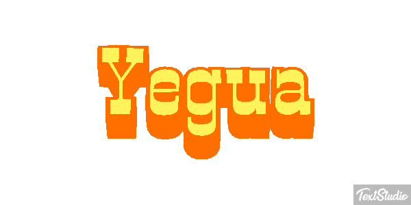 Yegua Efecto de texto
