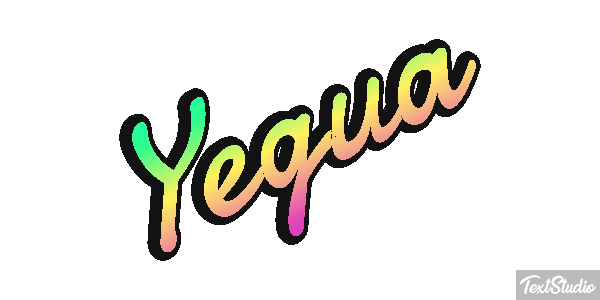 Yegua Efecto de texto