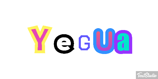 Yegua Efecto de texto