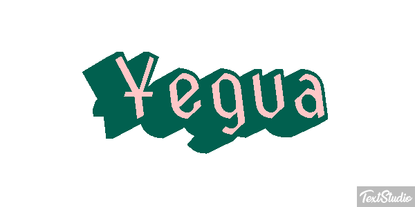 Yegua Efecto de texto