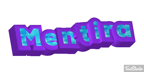 Mentira Efecto de texto