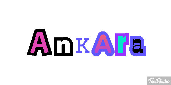 Ankara Text effect