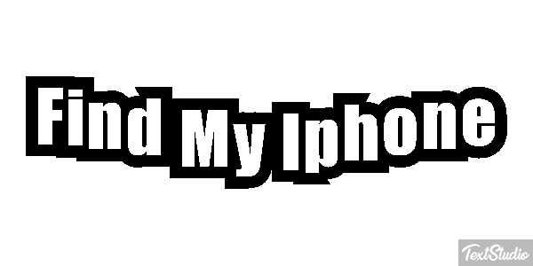 Find My Iphone Metin efekti