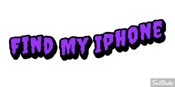 Find My Iphone Metin efekti