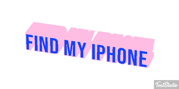 Find My Iphone Metin efekti