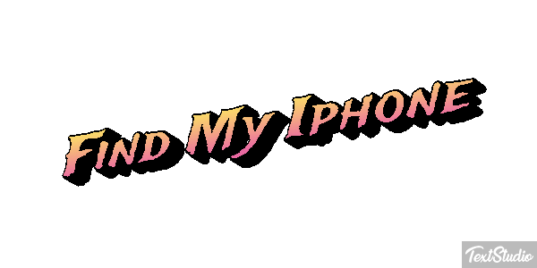 Find My Iphone Metin efekti