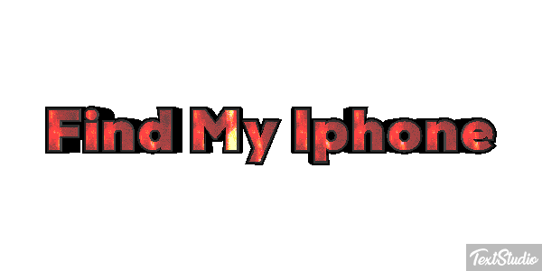 Find My Iphone Metin efekti