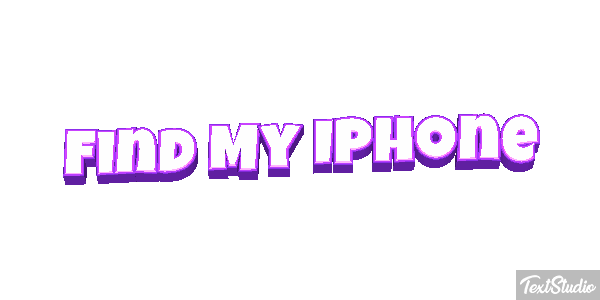 Find My Iphone Metin efekti