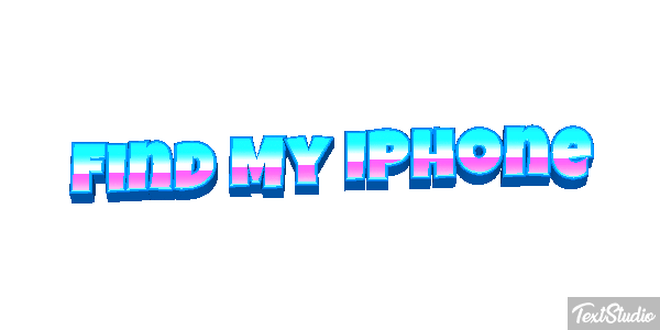 Find My Iphone Metin efekti
