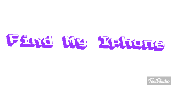 Find My Iphone Metin efekti