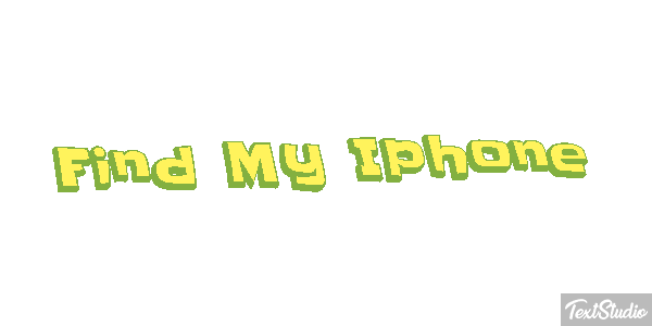 Find My Iphone Metin efekti