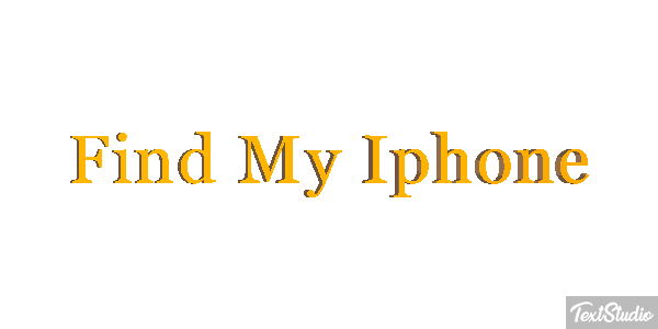 Find My Iphone Metin efekti