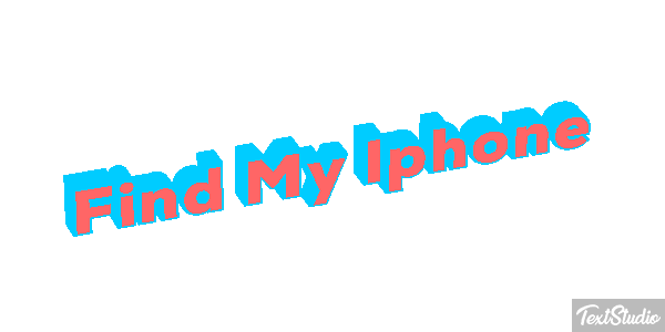 Find My Iphone Metin efekti