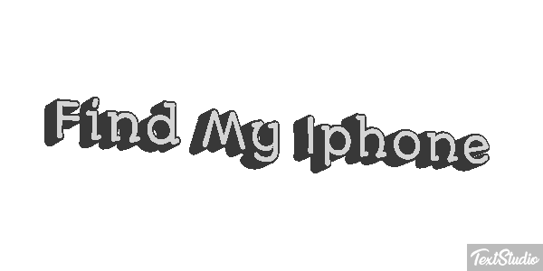Find My Iphone Metin efekti