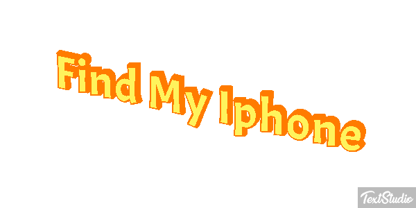 Find My Iphone Metin efekti