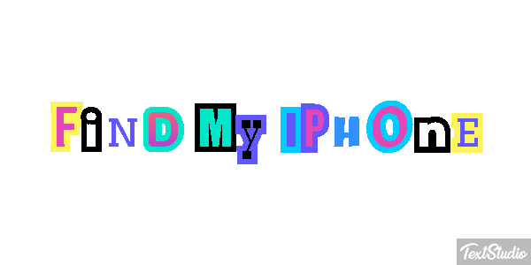 Find My Iphone Metin efekti