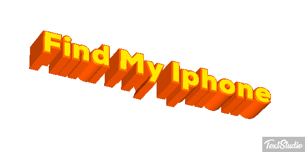 Find My Iphone Metin efekti