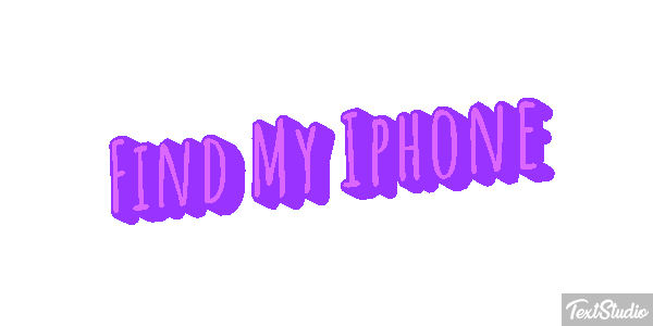 Find My Iphone Metin efekti