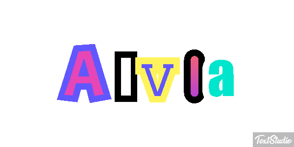 Alvia Text effect