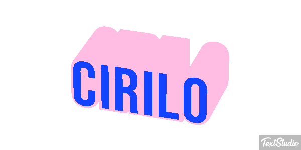 Cirilo Efecto de texto