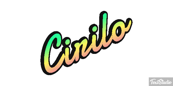 Cirilo Efecto de texto