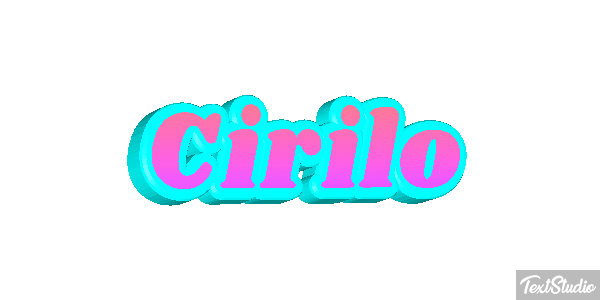 Cirilo Efecto de texto